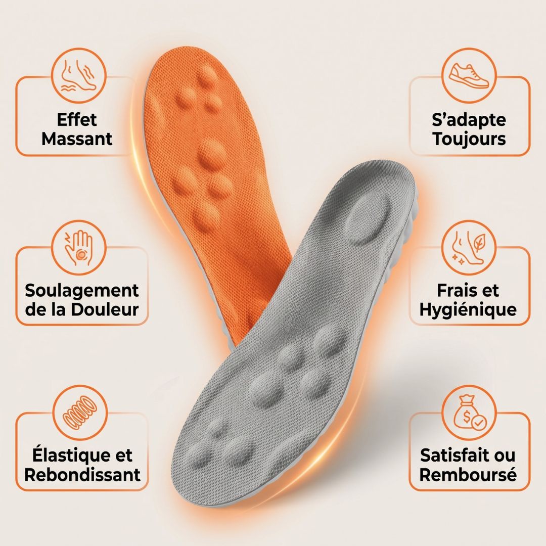 Semelles Orthopédiques Cloud Support