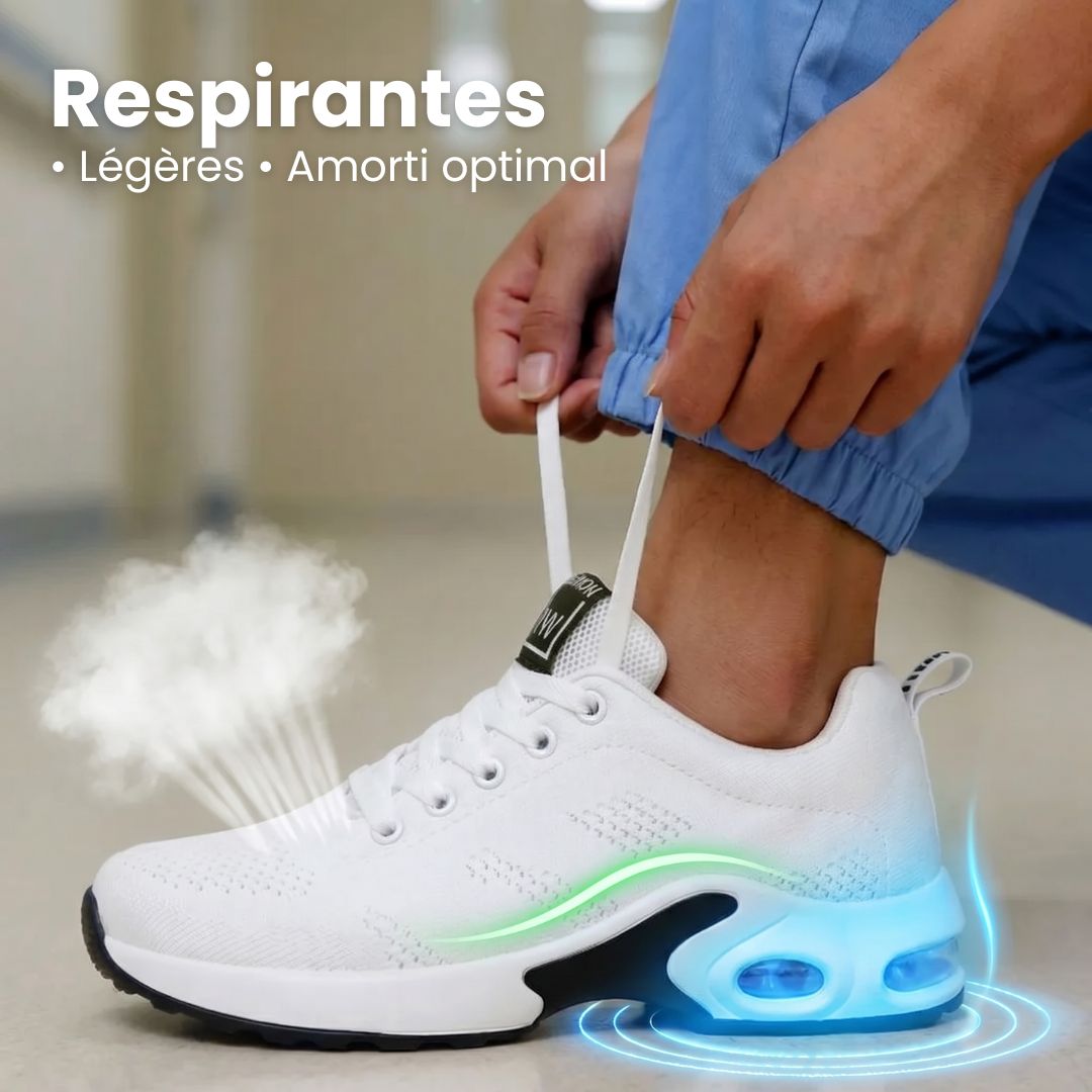 Baskets de travail à confort orthopédique