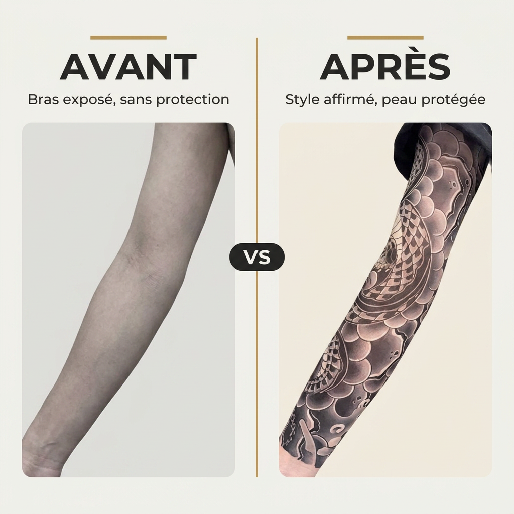 Manchette de Tatouage invisibles