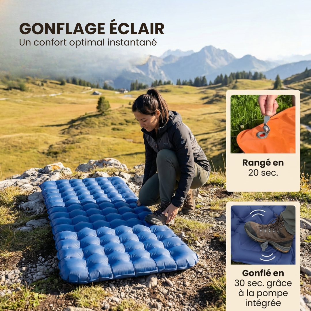 Matelas de Camping Ultraléger Compact