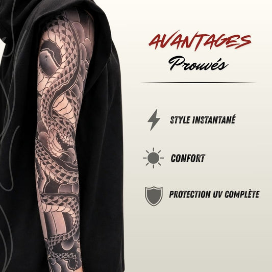 Manchette de Tatouage invisibles