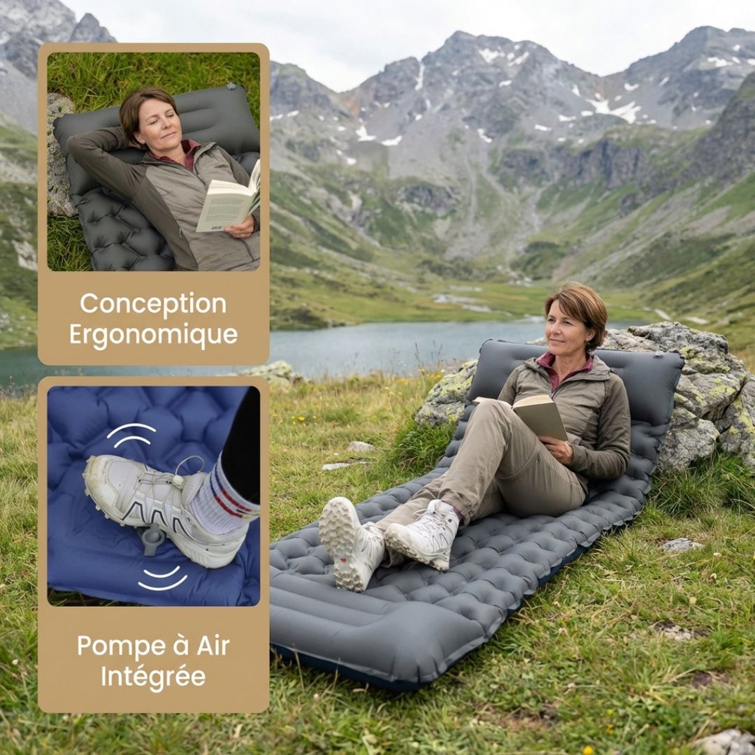 Matelas de Camping Ultraléger Compact