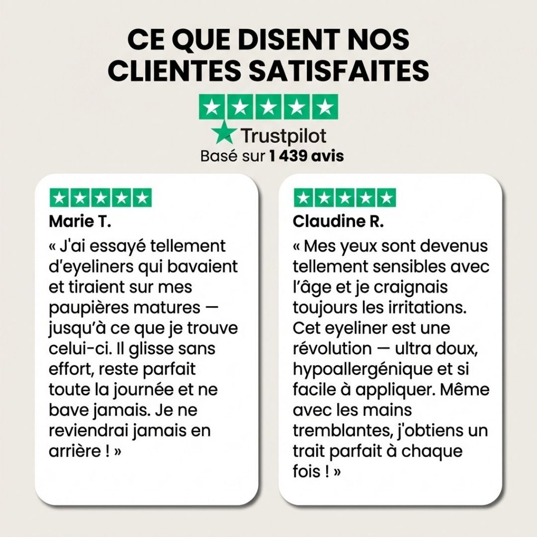 Eyeliner de Précision – Peau Mature