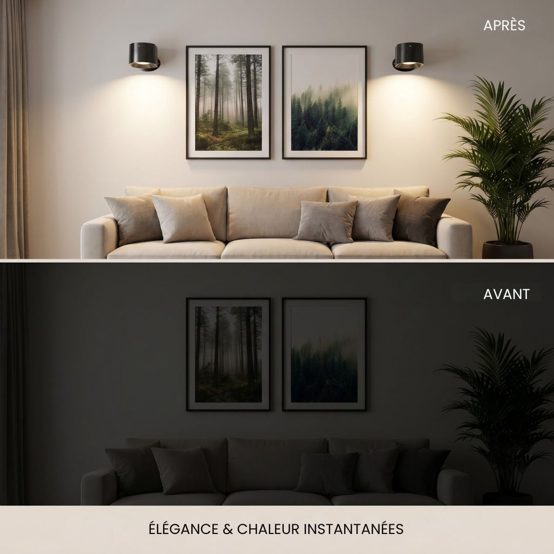 Lampes Murales LED Adhésives