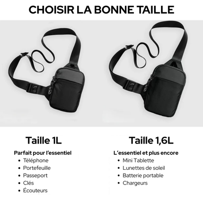 Sacoche Bandoulière Antivol