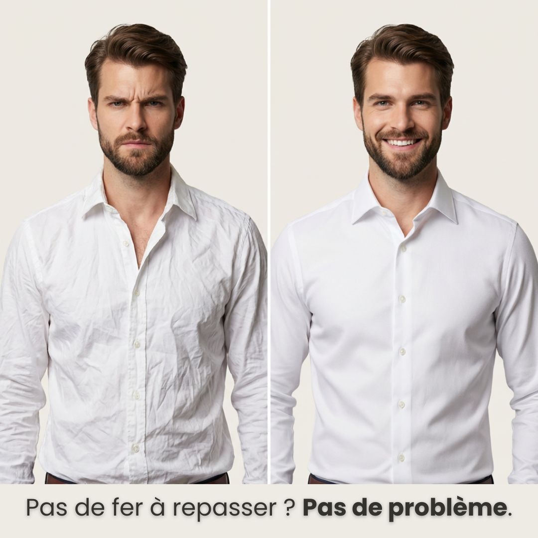Chemise Infroissable à Coupe Ajustée