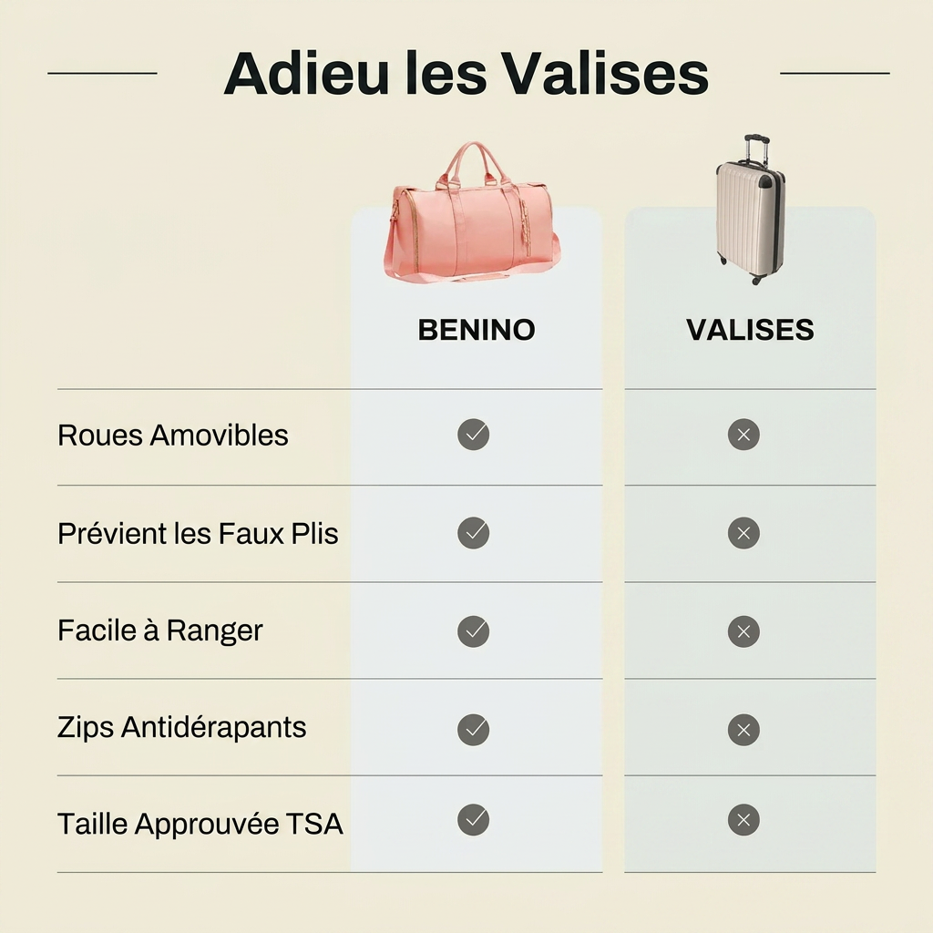 Sac de voyage dépliable