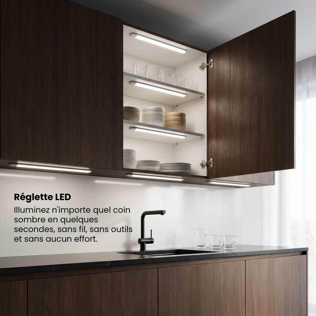 Réglette LED Détecteur Mouvement