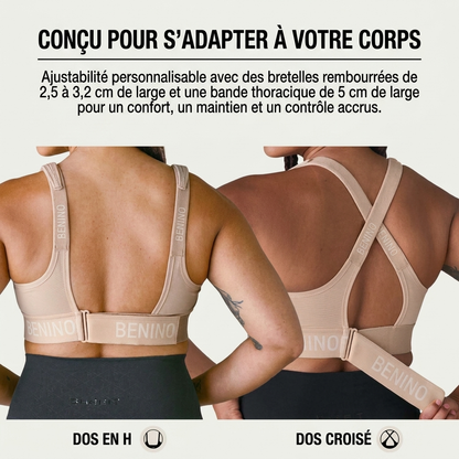 Brassière Sport Maintien Ferme Sans Armature