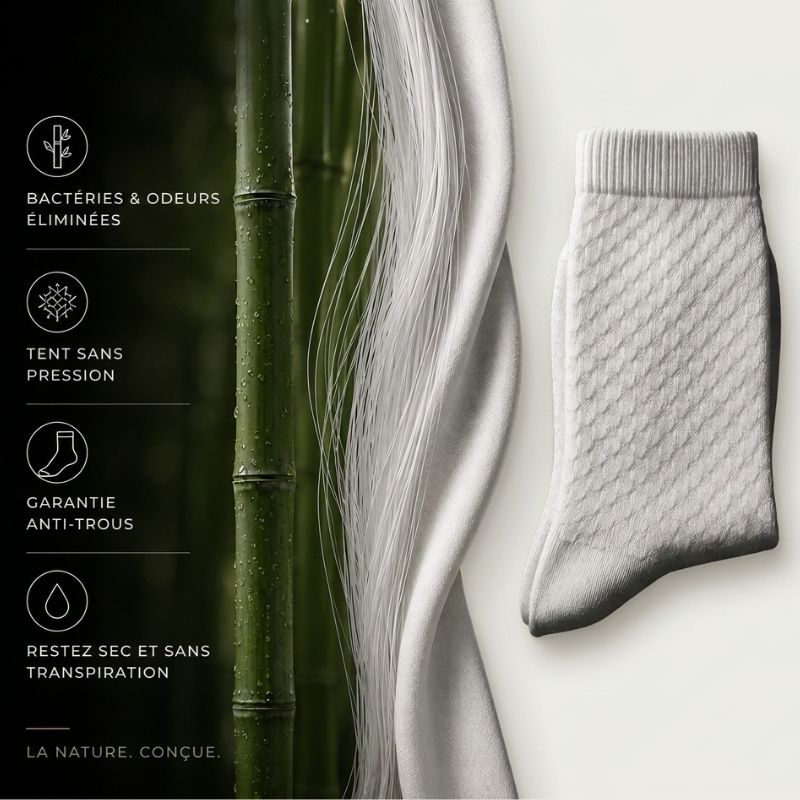 Chaussettes Ultra-Douces en Bambou